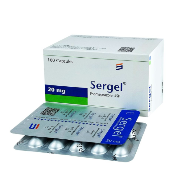 Sergel 20 Capsule - (20mg)