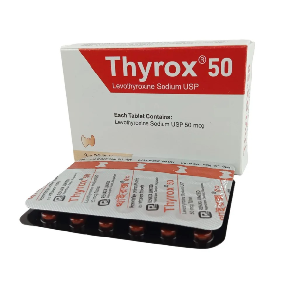 Thyrox 50 Tablet - (50mcg)