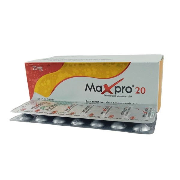 Maxpro 20 Tablet - (20mg)