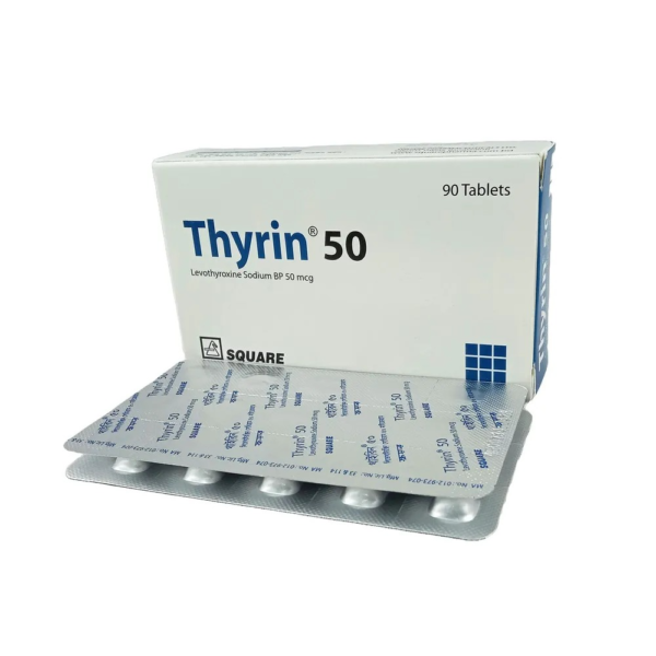 Thyrin 50 Tablet - (50mcg)
