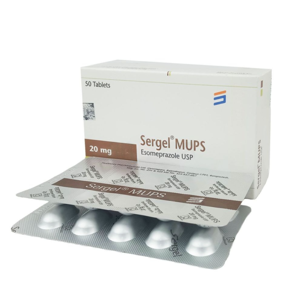 Sergel MUPS 20 Tablet - (20mg)