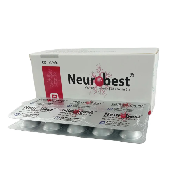 Neurobest Tablet - (100mg+200mg+200mcg)