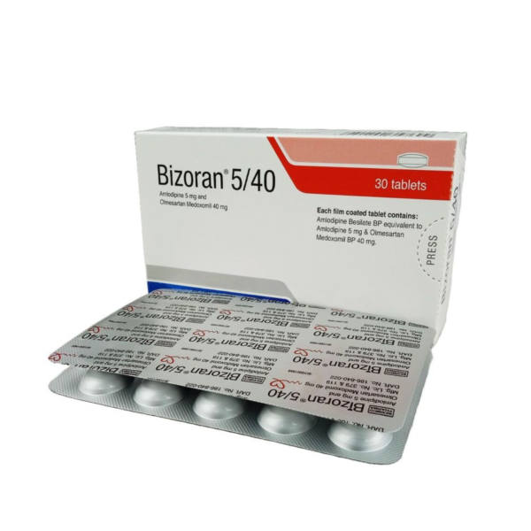 Bizoran 5/40 Tablet - (5mg+40mg)